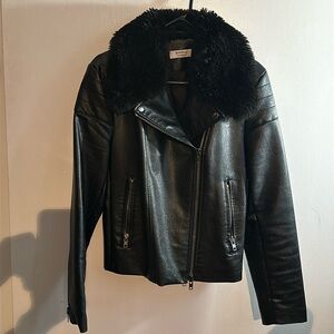 Bailey 44 Faux Leather Biker Jacket